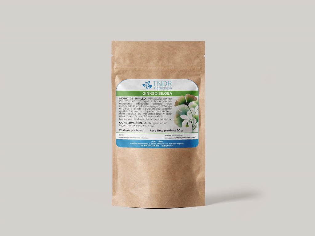 Ginkgo Biloba - Planta de Salud TNDR 2