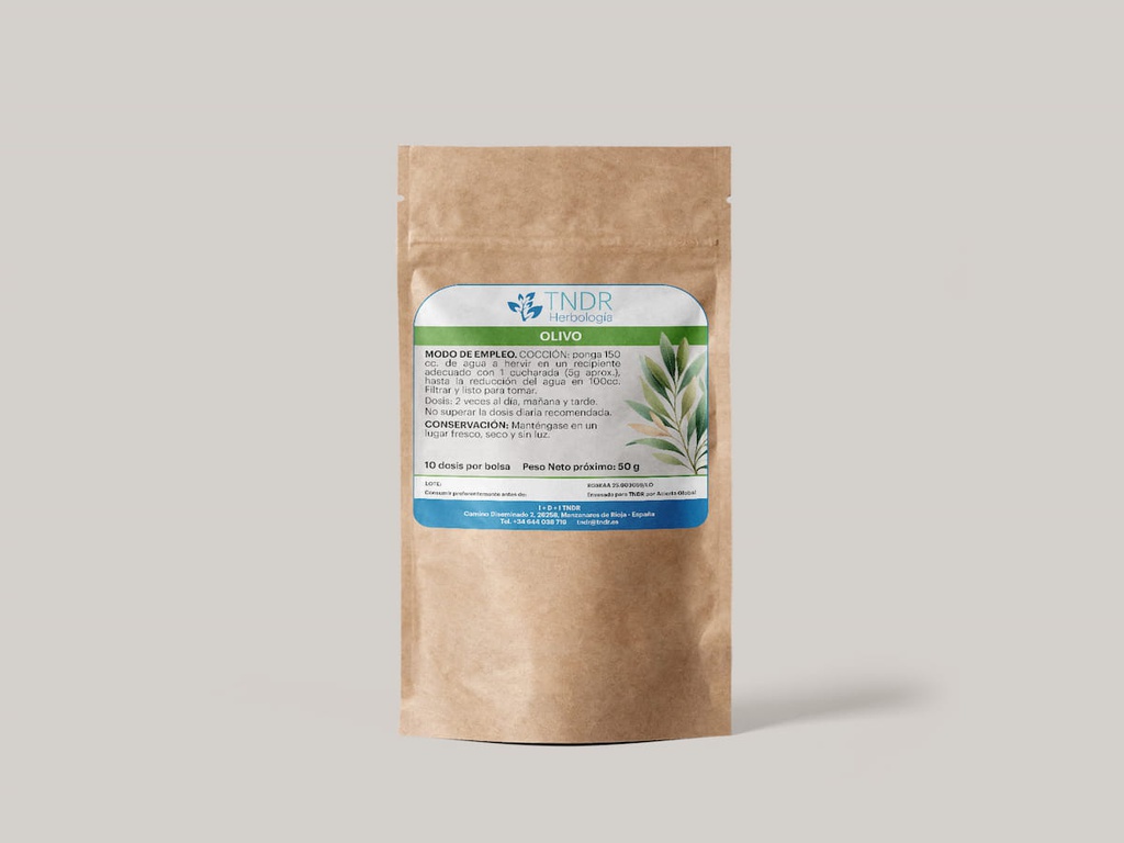 Olivo hojas - Planta de Salud TNDR 2